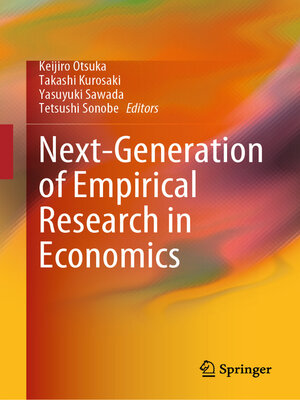 cover image of Next-Generation of Empirical Research in Economics